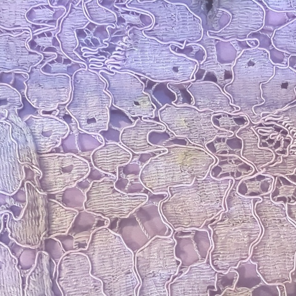 Gucci Purple Lace Shift Dress - Picture 6 of 8